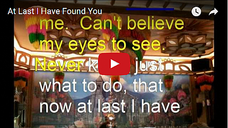 At Last I Have Found You